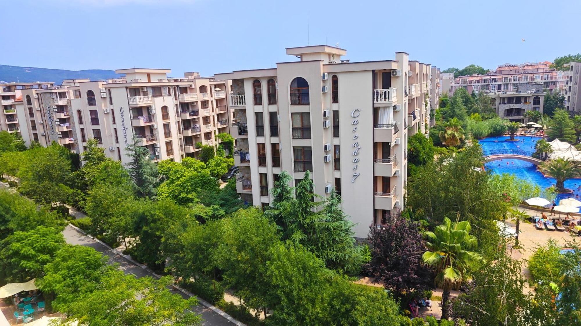 Attractive Family Apartment In Sunny Beach Cascadas Family Resort Buitenkant foto