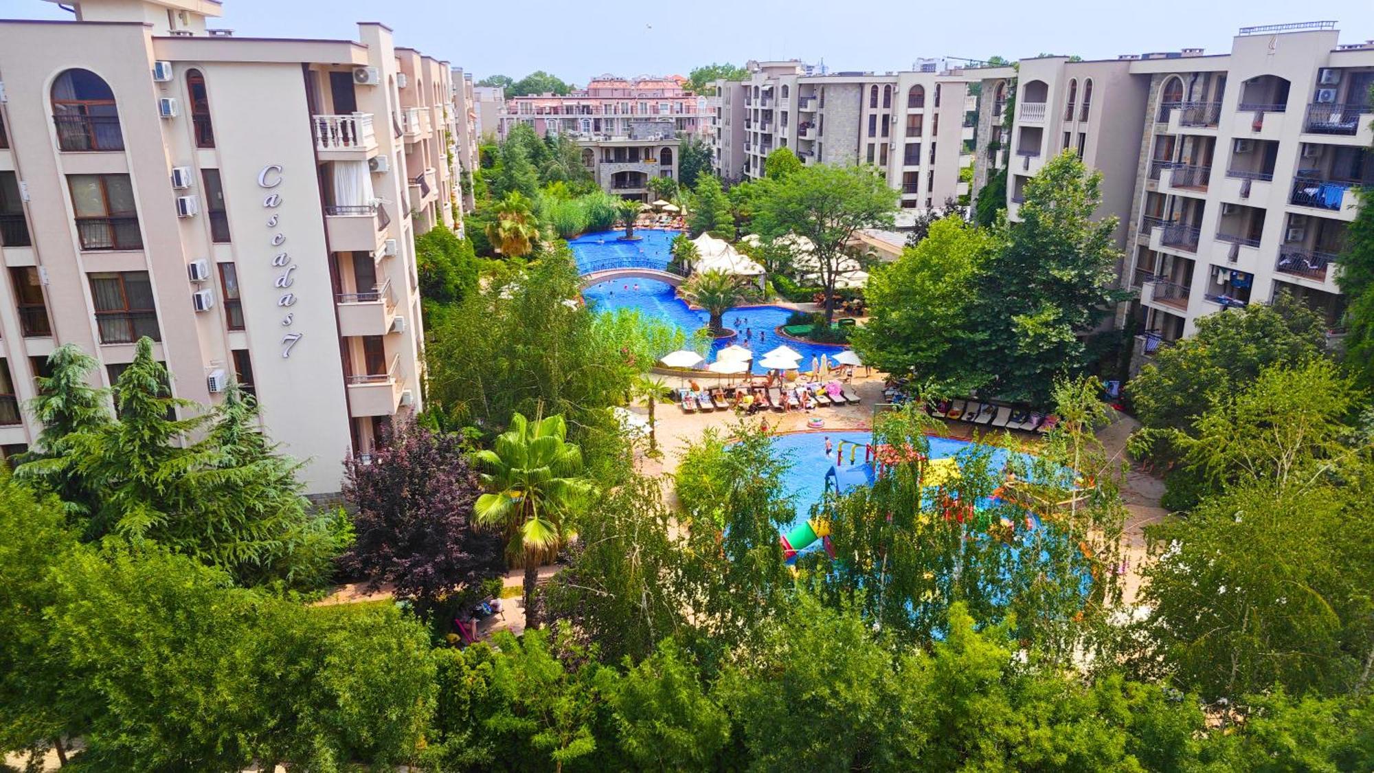Attractive Family Apartment In Sunny Beach Cascadas Family Resort Buitenkant foto